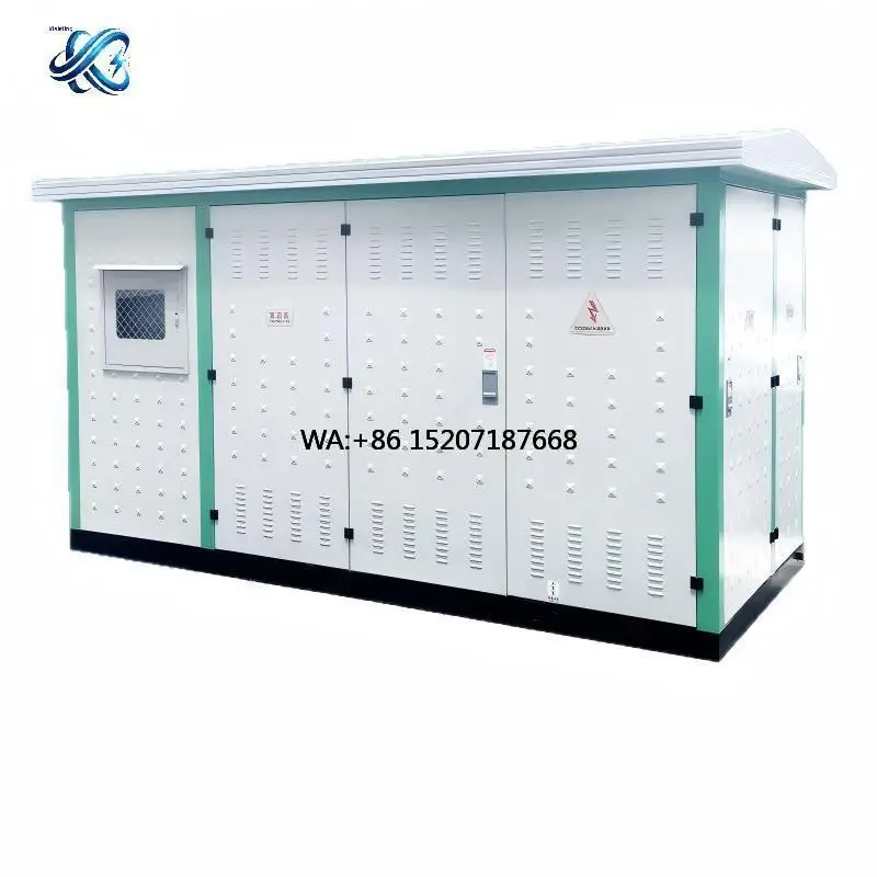 Substation With Copper Winding Transformer Supplier Outdoor Distribution Substation 12kV 33kV Compact Box