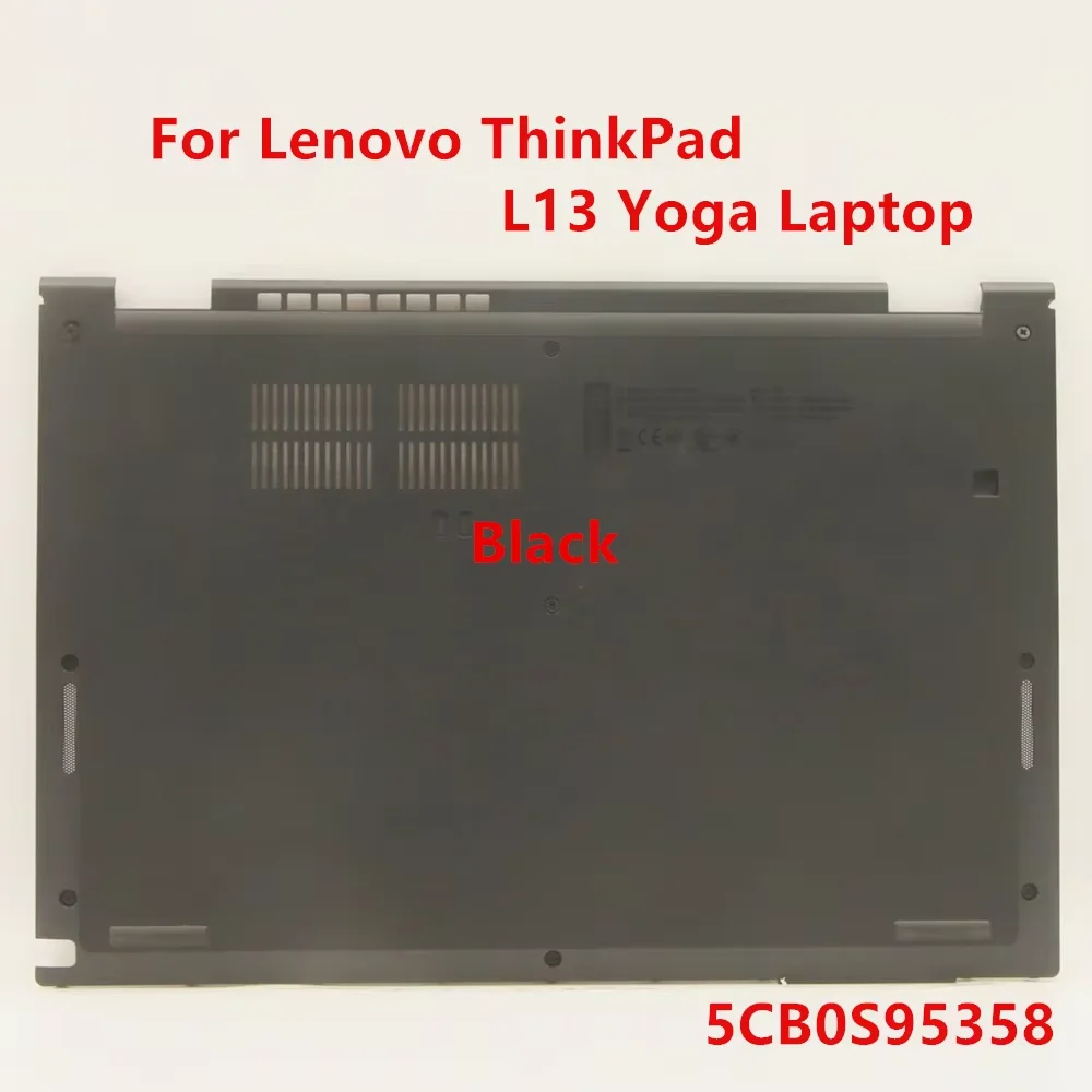 

Новинка, оригинальный нижний корпус для ноутбука Lenovo ThinkPad L13 Yoga, нижний корпус, нижний корпус D, черный корпус 5CB0S95358