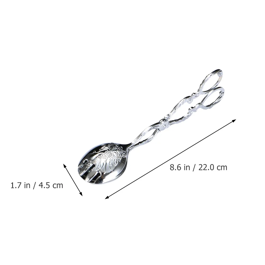 

1 pc Bread Clip Food Tong Cooking Clips Kitchen Tool Stainless Steel Clamp Barbecue Ergonomic Handle Non Slippery Practical