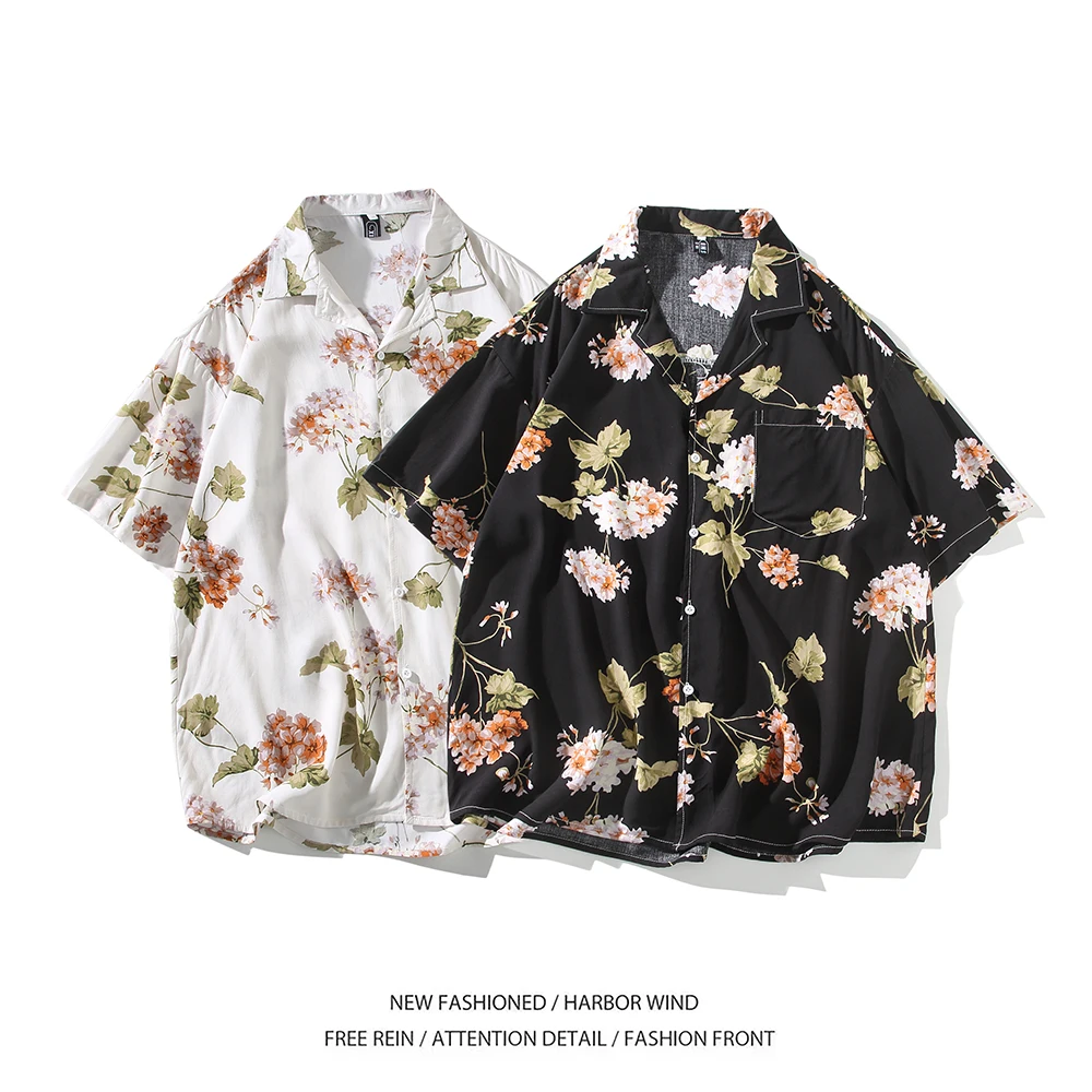

Fashionable Handsome Children and Teenagers Summer Outdoor Trendy Printed Ultra Thin Shirt Comfortable Loose Breathable Top