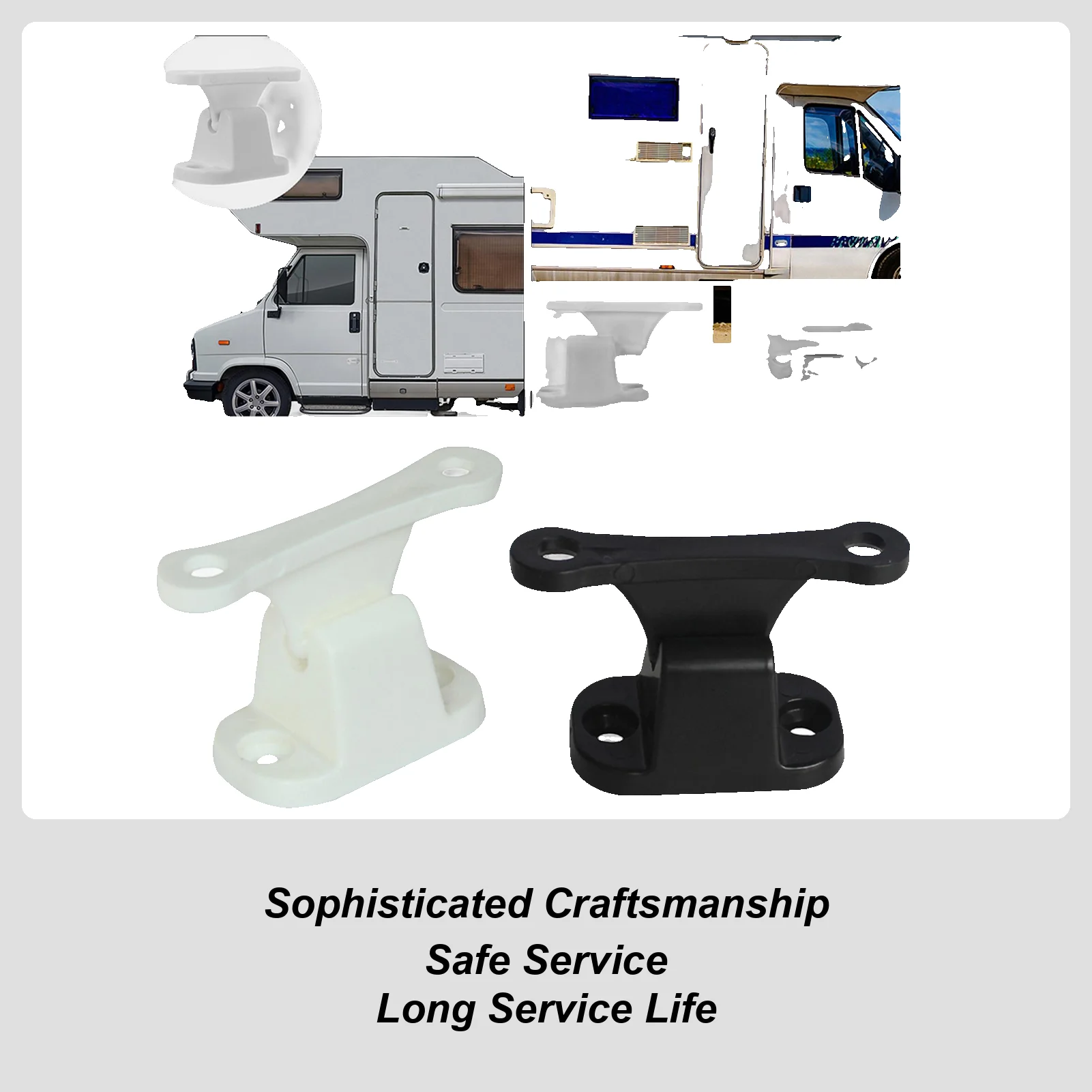 Caravan Door Catch Retainer Holder Camping Trailer Motorhome Boat Door Lock Stopper Clip Latch Campers Accessories