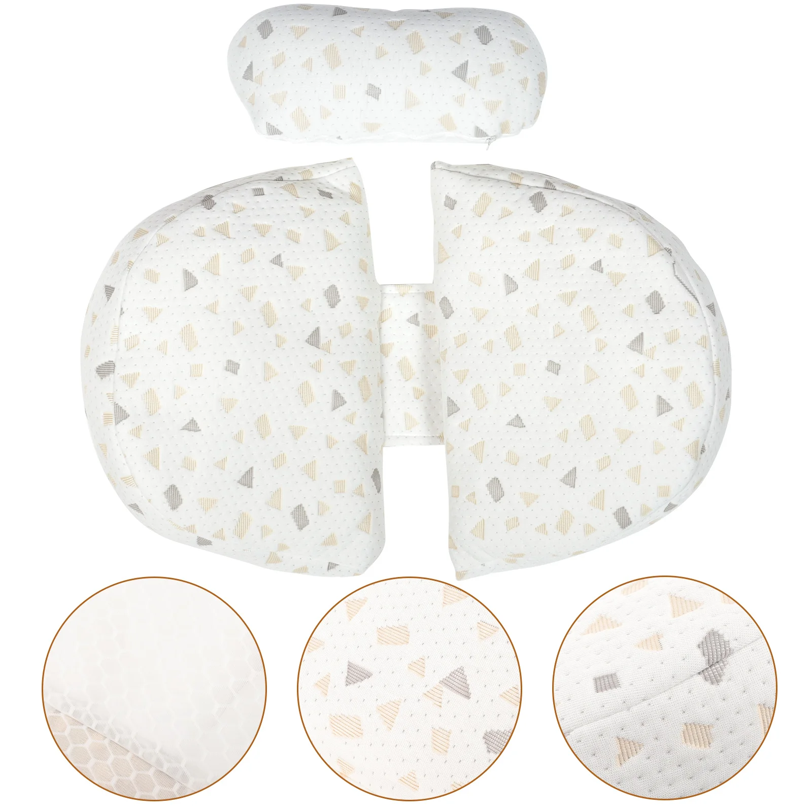 

Pregnant Women Side Sleeping Pillow Maternity Belly Support Adjustable Length Polyester Cotton Pregnancy Travel Pillows