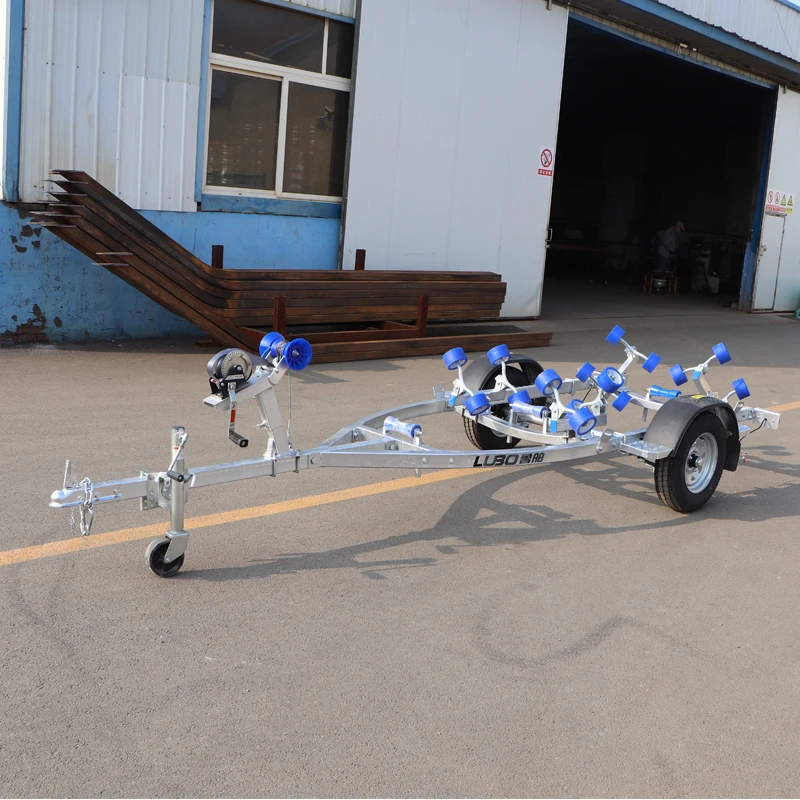 4.45m Heavy Duty Tow Boat Trailer Marine Watercraft Tow Trailer