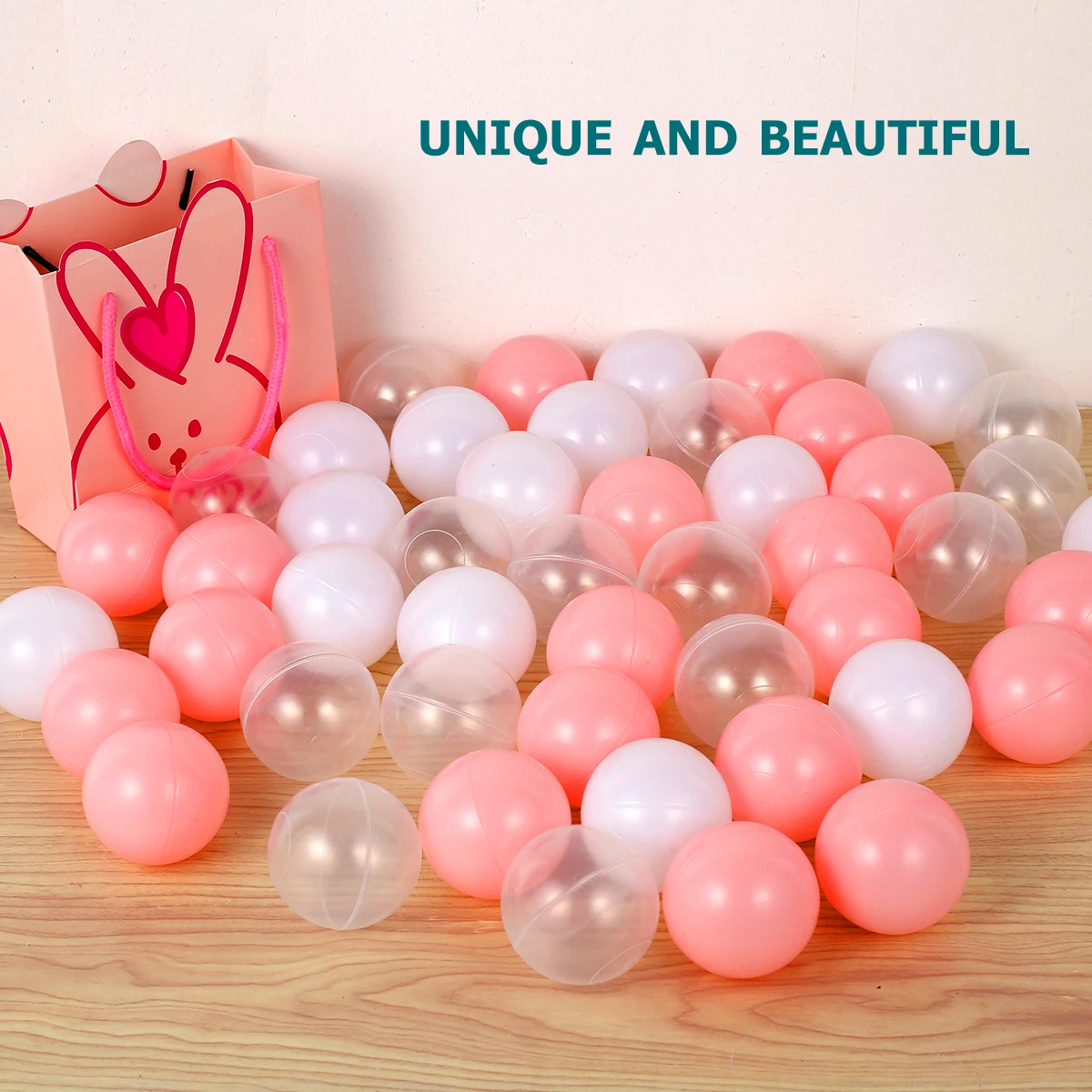 50pcs Ocean Balls For Kids Swim Pit Toys Colorful Fun Balls Crush Proof Macaron Ocean Balls For Decor Toy Balls For Party