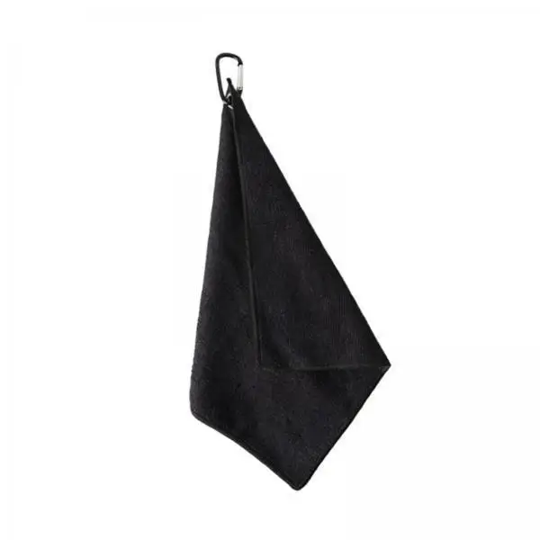 

Golf Towel Wet and Dry Polyester Brocade Lightweight Wiping Cloth for Golf Club Balls and Sports Gear