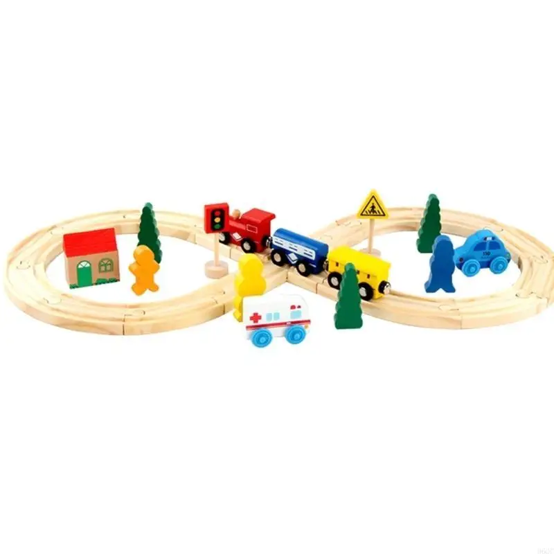 

96GC Toddlers Train and Track Playset Educational Toy Train Educational Toy