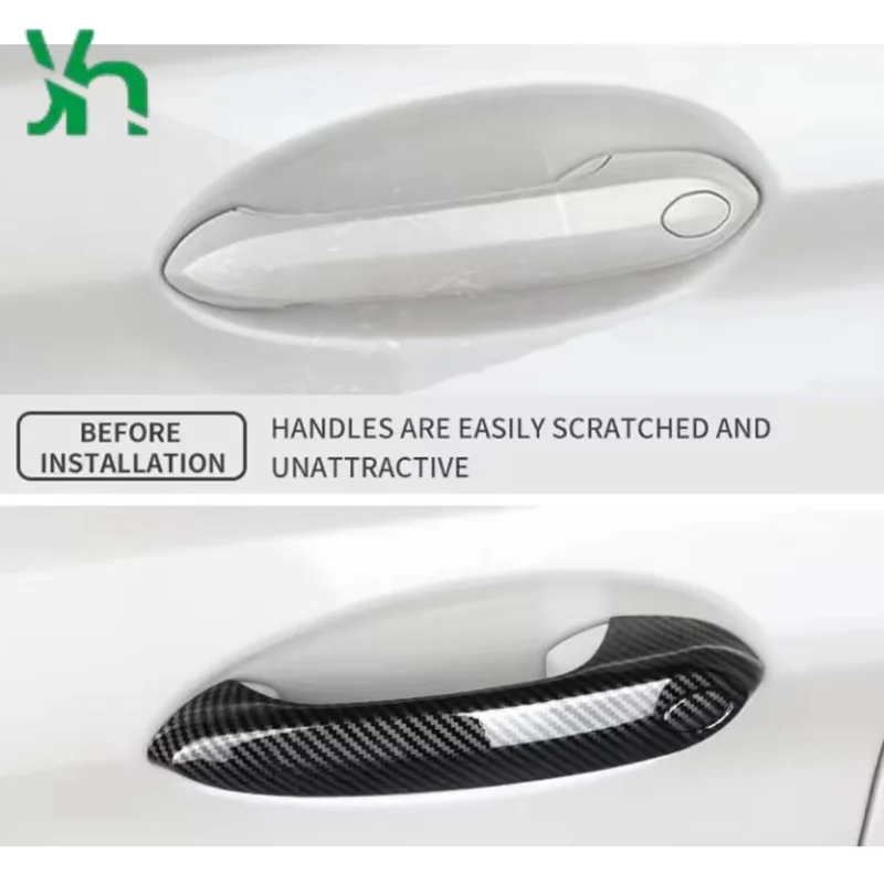 2021-2023年式 BMW G80 G82用 ドライカーボンファイバー製 ドアハンドル