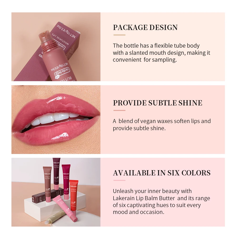 6 Farben 15g Butter Lippenstift feuchtigkeit spendende Reparatur feuchtigkeit spendender Lippenstift-tägliche Pflege Lippen balsam für Männer und Frauen