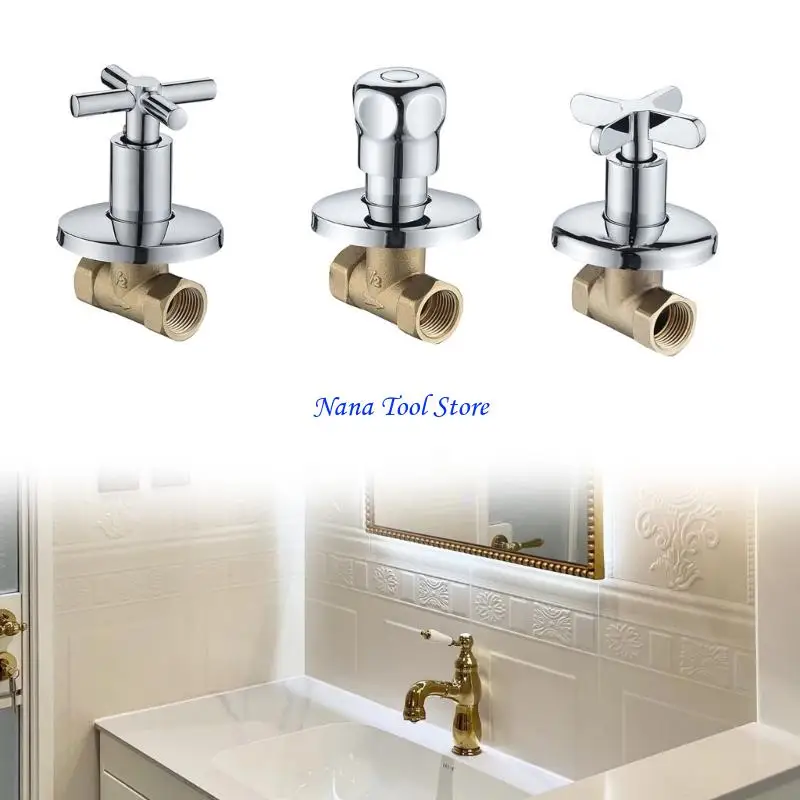 31GJ Bathroom Liquid Efficient Shower Regulator Faucet Valves with Holder