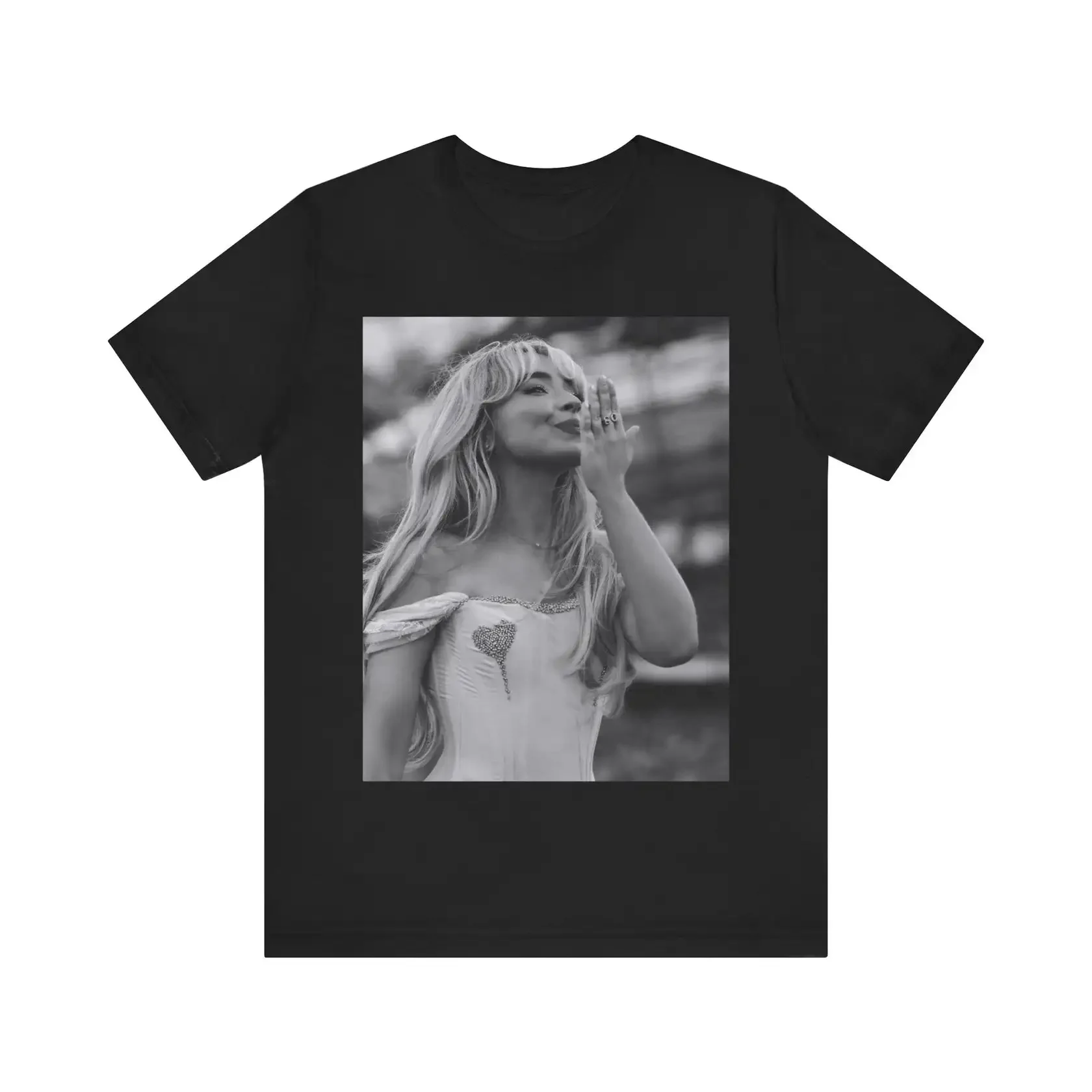 

Sabrina Carpenter short sleeve T-shirt for women, unisex retro hip-hop T-shirt, Y2K style summer streetwear
