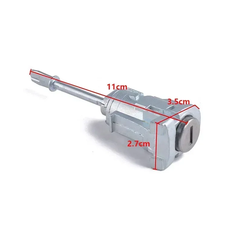 New Left/ringt Driver Door Lock Cylinder for Seat Cordoba Ibiza III 6L3837167B/6L3837168B+KEY 2002-2008