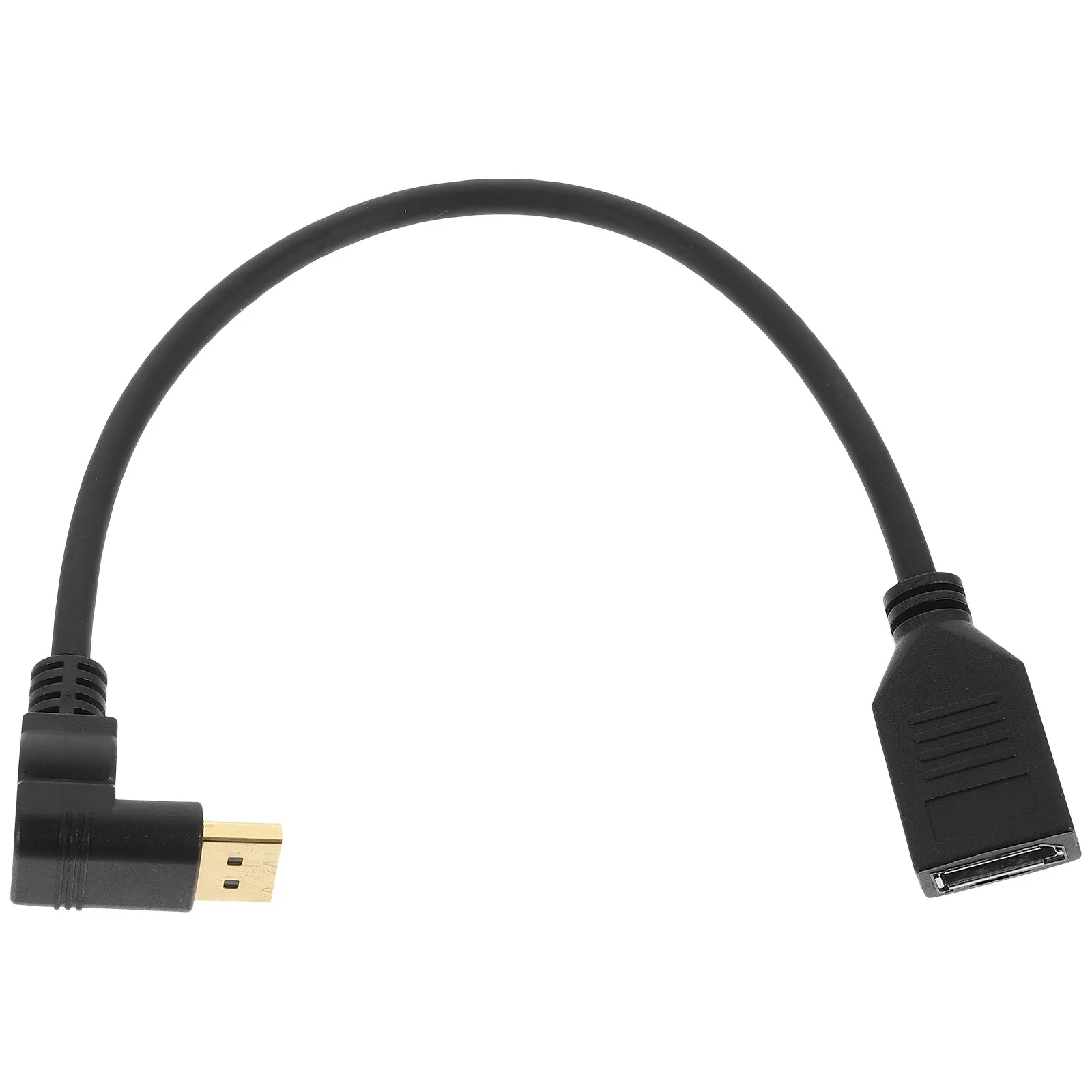 

Кабель-удлинитель DisplayPort 1.2 (штекер-гнездо) с угловым адаптером, 4K 60 Гц, для подключения монитора, ПК, ноутбука, видеокарты