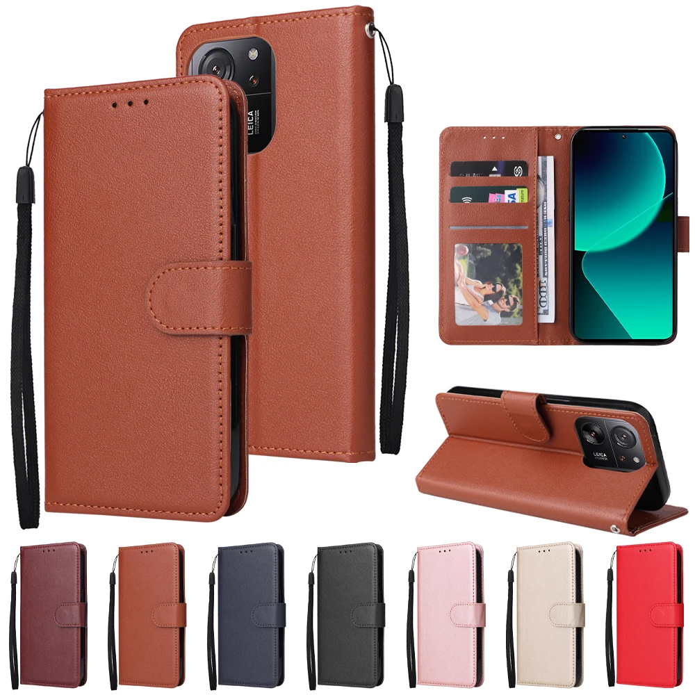 เคสโทรศัพท์แบบฝาพับสำหรับ Xiaomi 13T PRO 5g 13T 12T poco X5 Pro X5 F4 GT M4 Pro 4G X4 Pro 5G C40 12 ultra 11T เคสหนัง