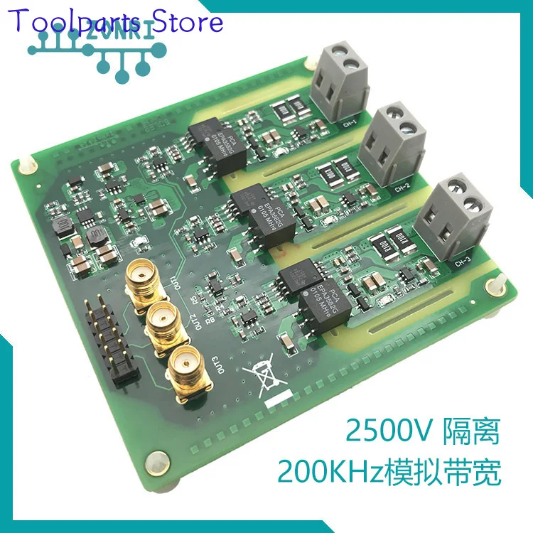 

AMC1301 3-channel Isolation Current Acquisition Module 200KHz Bandwidth Three-phase Motor Analog Isolation