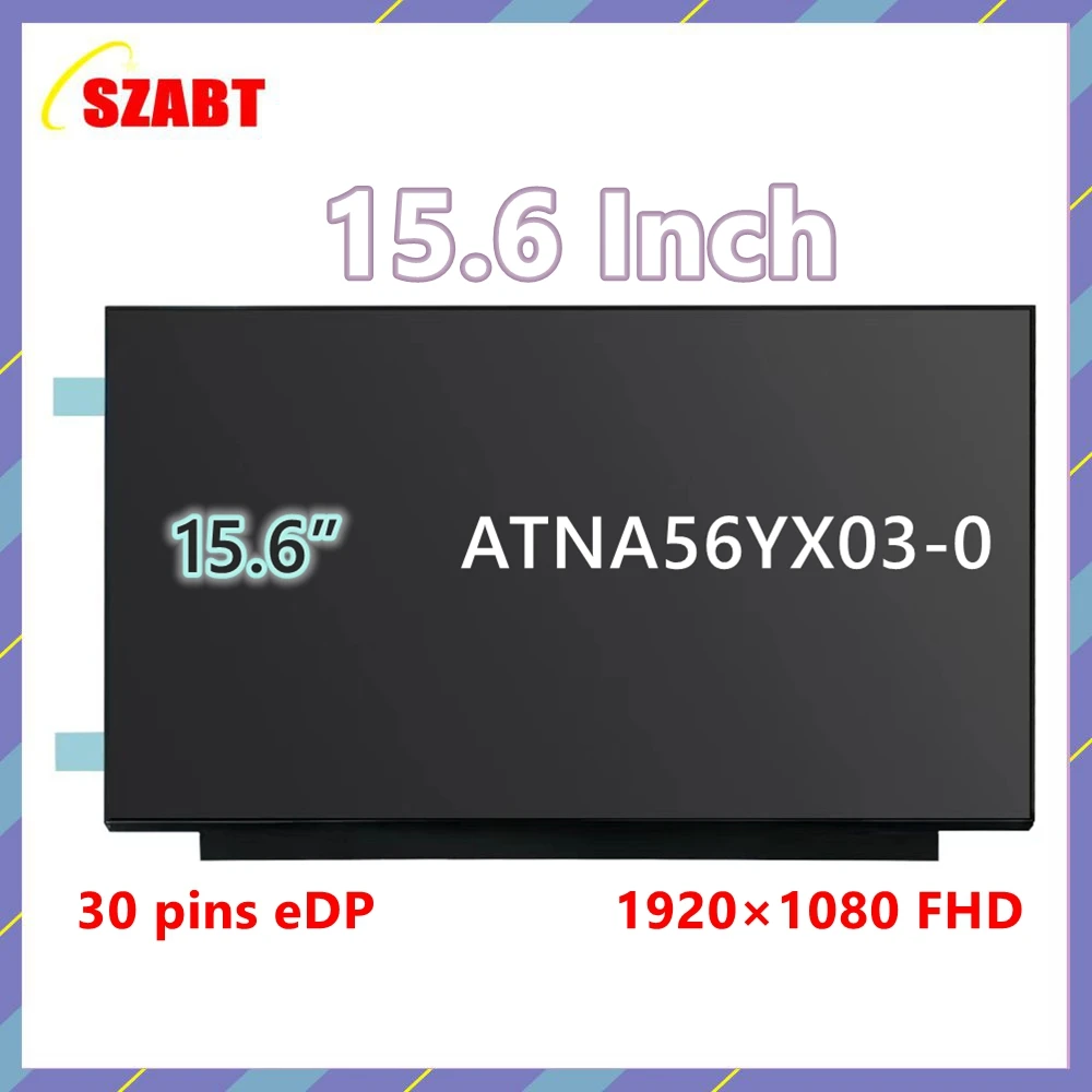 

15,6-дюймовый OLED ATNA56YX03 Schermi ЖК-ноутбук ATNA56YX03-0 для ASUS M3500 M5100 M6500 K3500 X1505 AM-OLED-ПАНЕЛЬ 30-контактный eDP
