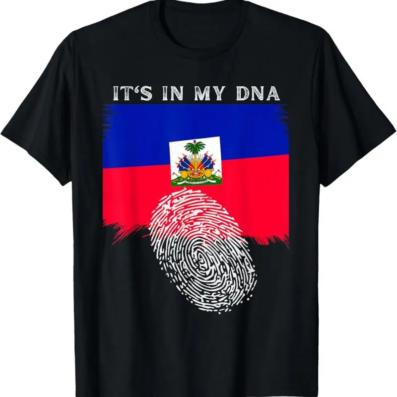 

Патриотическая футболка It's In My DNA Haiti Flag Haitian Life Pride