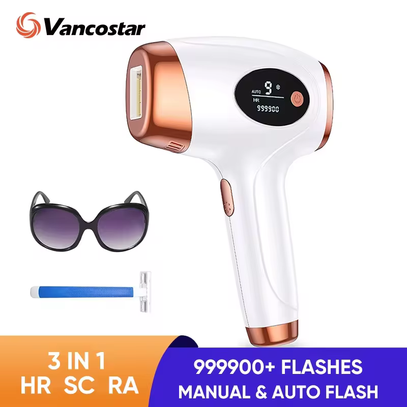 Vancostar 3in1 IPL Epilator Photoepilator