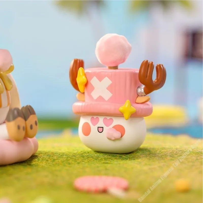 Jednoczęściowy Tony Tony Chopper do stylizacji cukierków figurki Anime zestaw garażowy Model kolekcjonerski peryferyjny dekoracja stołu uroczy Gi