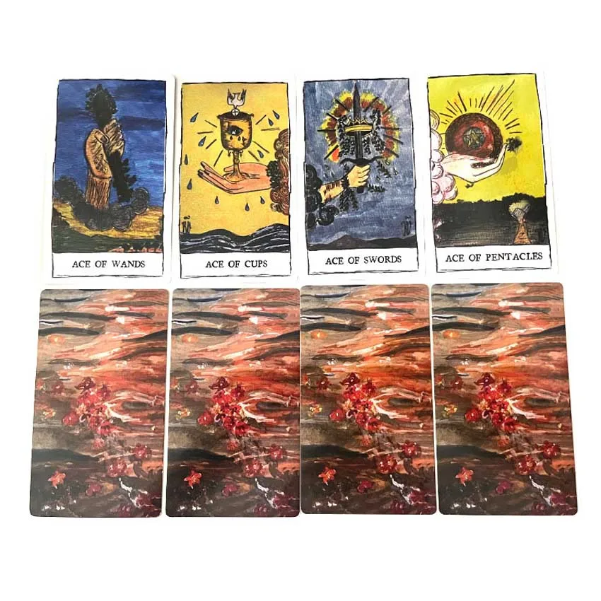 12x7 cm Quen Tarot Deck Card Games