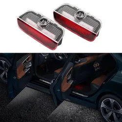 2PCS For Macan 95B 2014 - 2023 2022 2021 2020 2019 2018 2017 LED Car Interior Door Light Bulbs Decoration Lamp Auto Accessories
