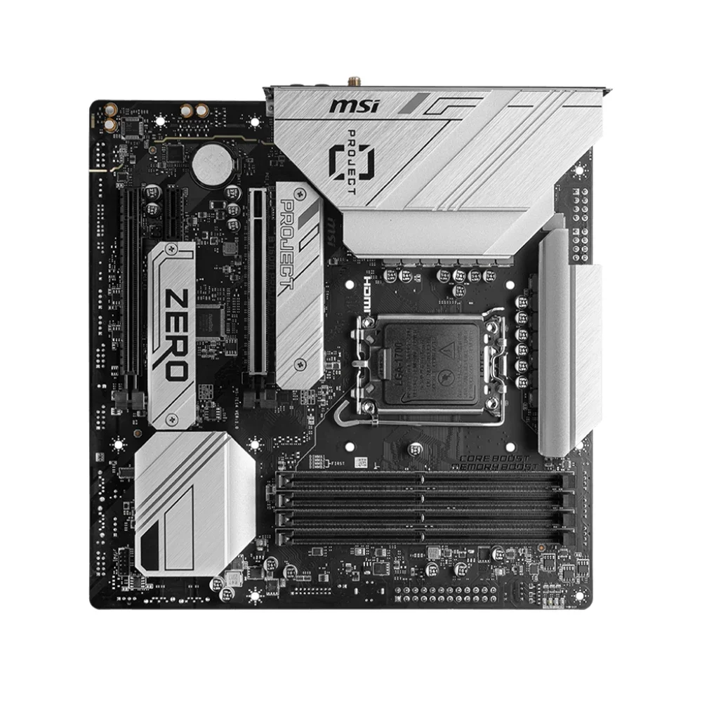 MSI B760M مشروع صفر اللوحة الأم دعم i9-14900K i7-13700K i5-12400F i3-12100 CPU DDR5 HDMI M.2 NVME LGA1700 B760 اللوحة الرئيسية