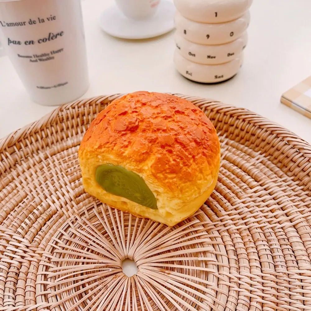 Simulation de nourriture, jeu de pain, beignets à rebond lent, PU, dessert à presser, gâteau, bouffée douce, cadeau à rebond lent