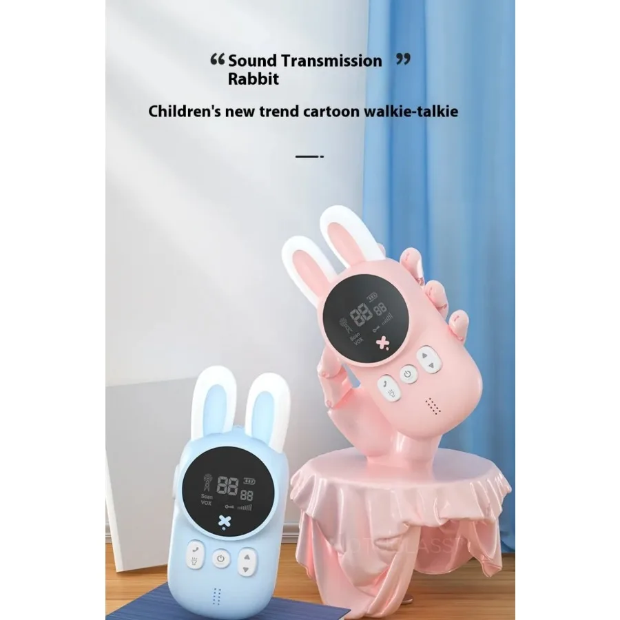 Mini walkie talkies inalámbricos para niños con llamada de largo alcance para interacción al aire libre entre padres e hijos