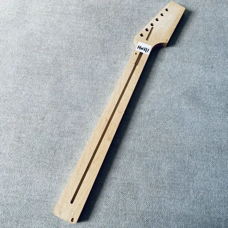 HN371 Raw Materials Natural Maple for Electric Guitar Neck DIY No Paints Unfinished Version