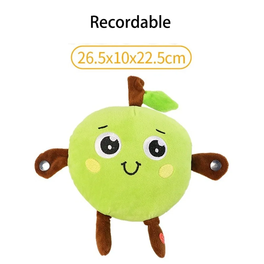 

Interactive Musical Toy Sensing Beat Plush Toys Plush Toy Fruit Musical Dooll Fruit Sensing Beat Piano Orange Pear