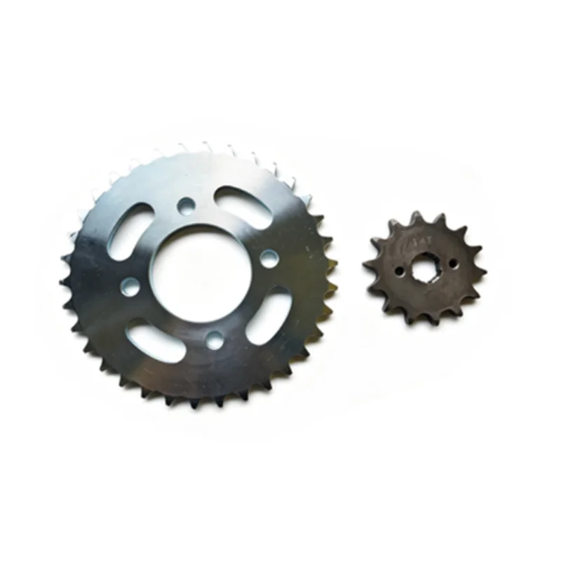 Motorcycle Parts Front Rear Chain Sprocket 14T 32T 34T Teeth For Regal Raptor DD300E-6 DD350E-6C DD 300E-6 350E-6C