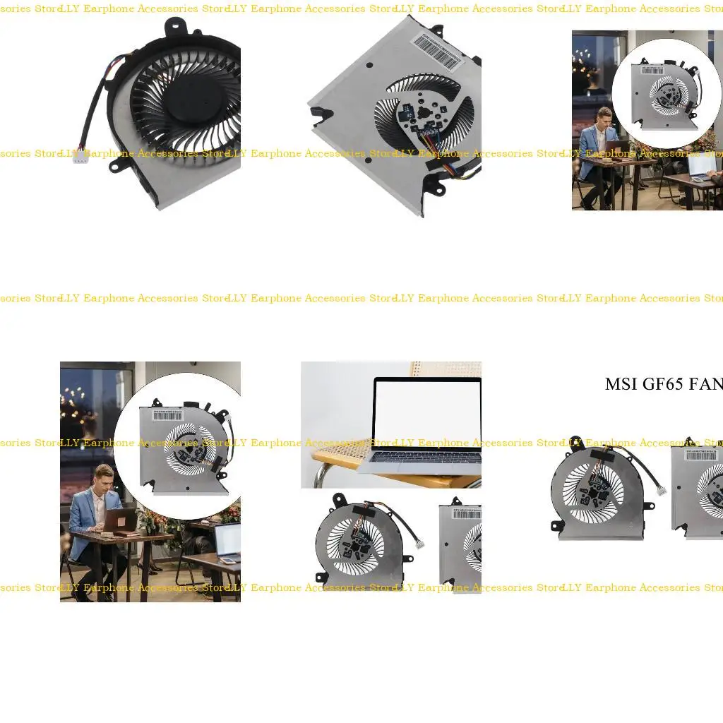 

462E PABD08008SH-N413 PAAD06015SL-N433 Радиаторы охлаждающий вентилятор для MSI GF63 GF65