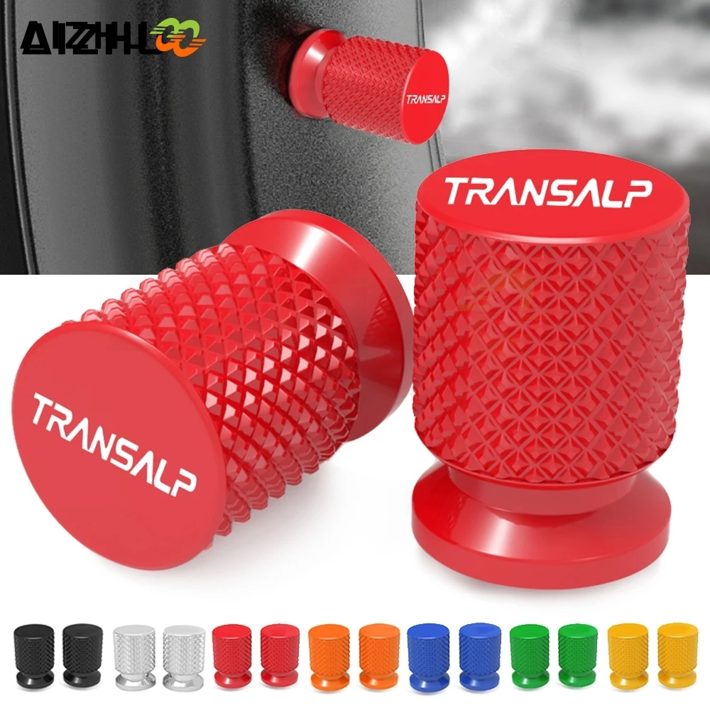 

Motorcycle CNC Aluminum FOR HONDA TRANSALP TRANSALP600 VT VV VW VX Tyre Rim Air Port Cover Tire Valve Wheel Stem Cap Covers