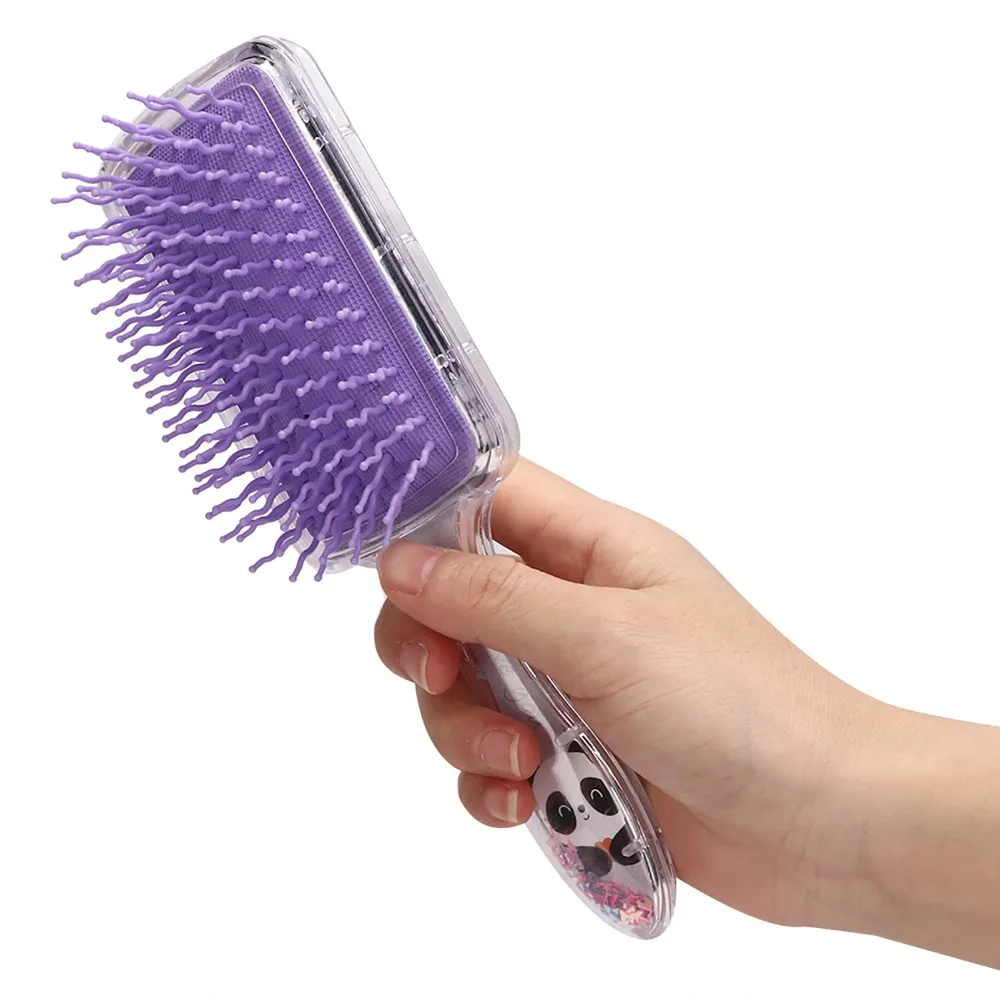 Cute Massage Comb Cartoon Gasbag Cushion Detangling Comb Gentle Hair Care Detangling Function Scalp Massage Comb
