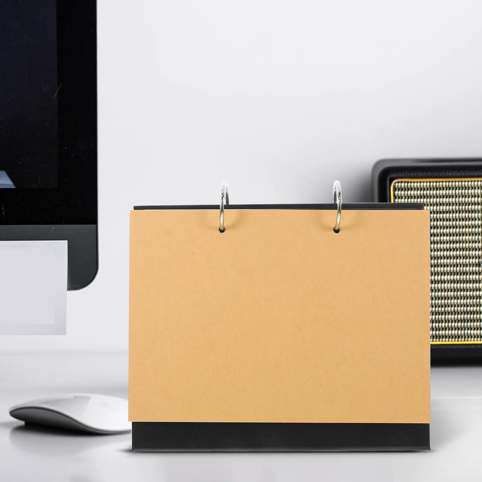 

Создайте свой собственный пустой настольный календарь со сменными страницами, многоразовый, откидной, прочная конструкция, мини-размер для использования на столе, для рисования