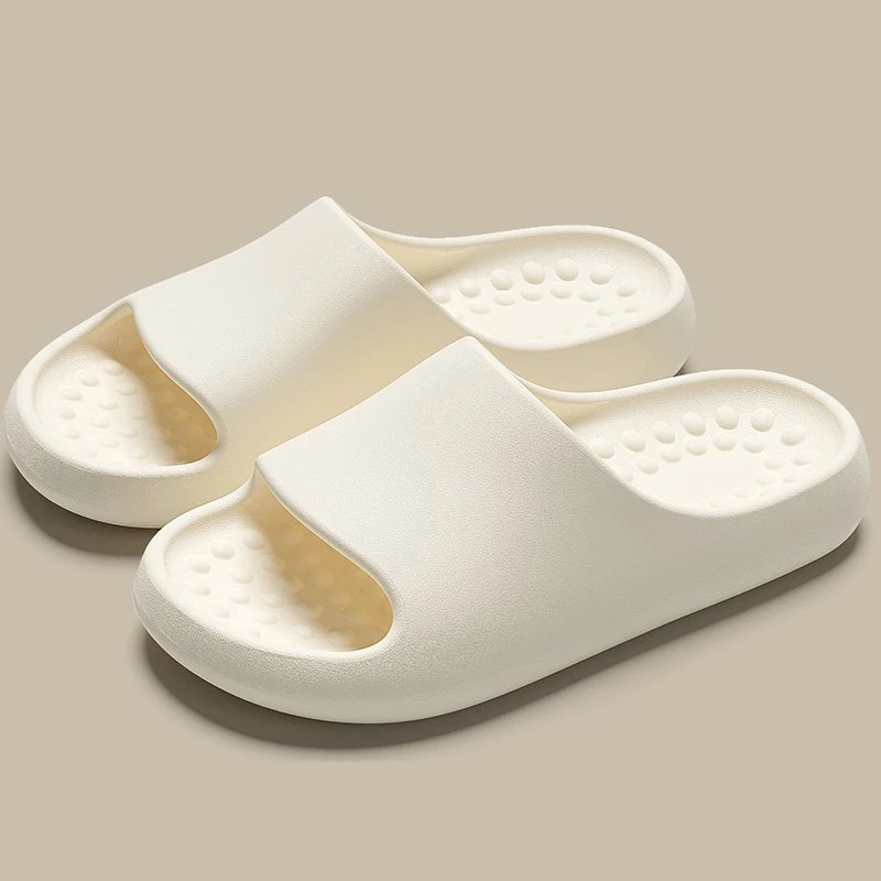 

EVA Massage Soft Soled Slippers Women Comfortable Lightweight Platform Cloud Slides Woman Indoor Non Slip House Slippers Female