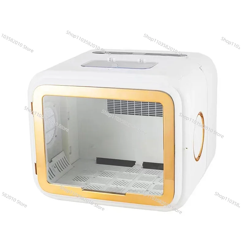 Pet dryer intelligent temperature control foldable dry cleaning and hair dryer, suitable for cat and dog home beauty