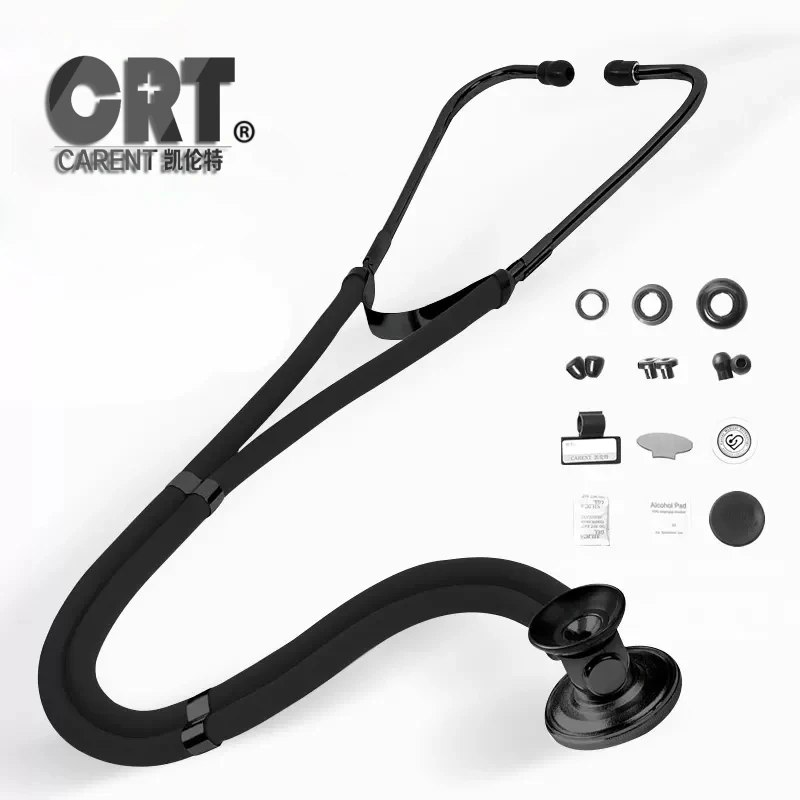 Professional Estetoscopio Carent Dual Head Medical Cardiology Cute Doctor Nurse Vet Student Clinical Health Tool CRT Stethoscope