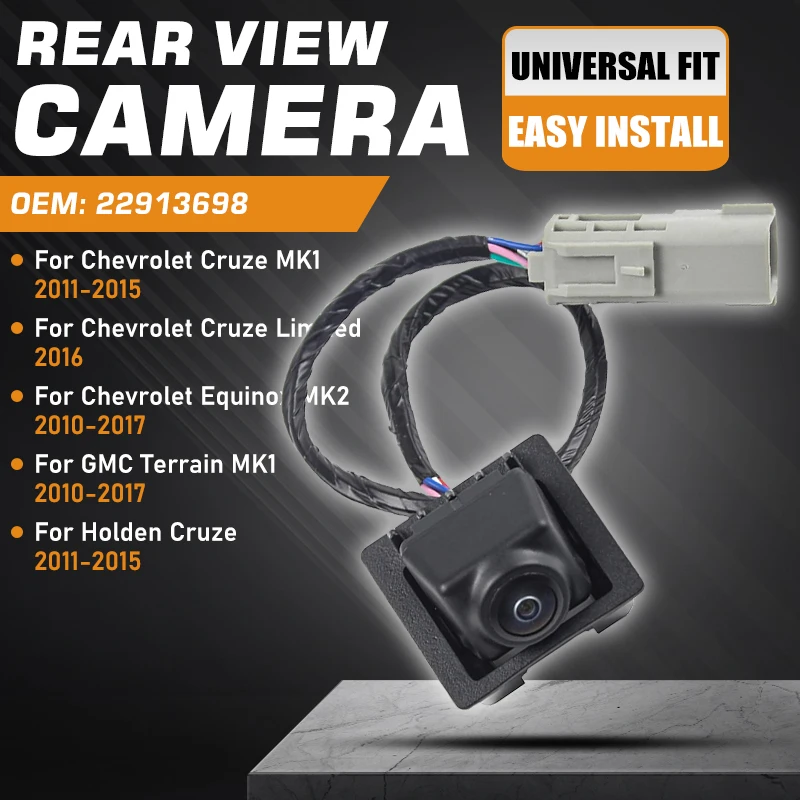 

22913698 Backup Reverse Camera For Chevrolet Cruze J300 MK1 2011-2016 Chevrolet Equinox GMC Terrain 2010-2017 Rear View Camera