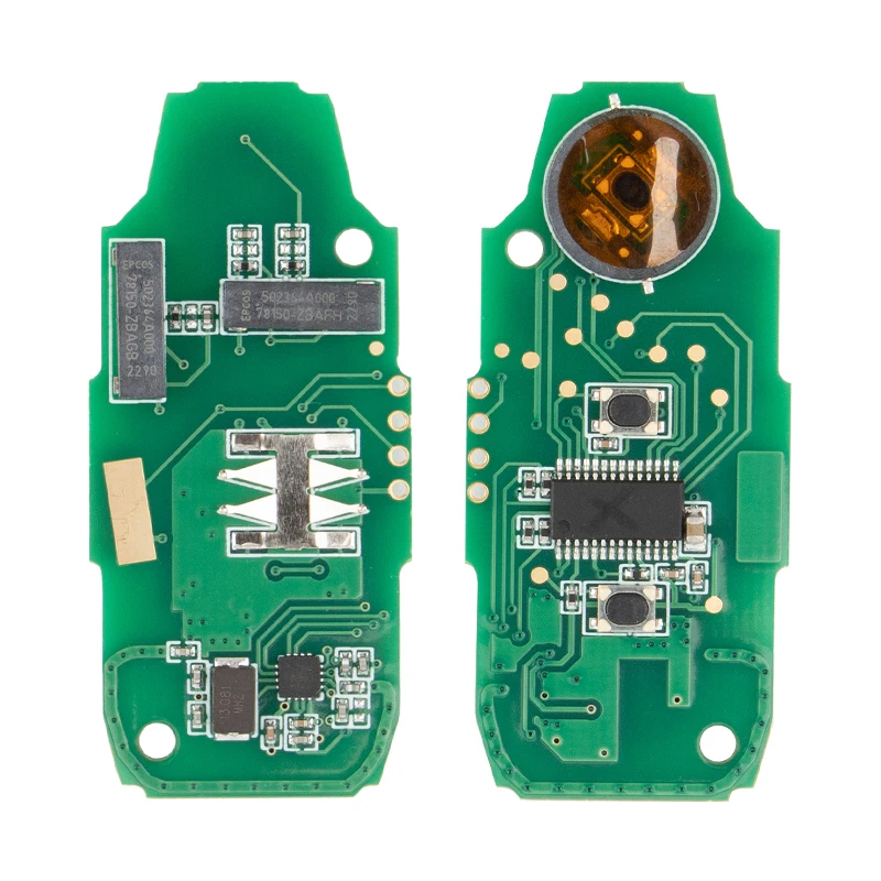 SILY KR 5876268   ID49 KR55WK48801 4D63 +/83 Chip 433 MHz Slimme Afstandsbediening Autosleutel Fit voor Ford Fiesta Kuga 2016 2017 2018