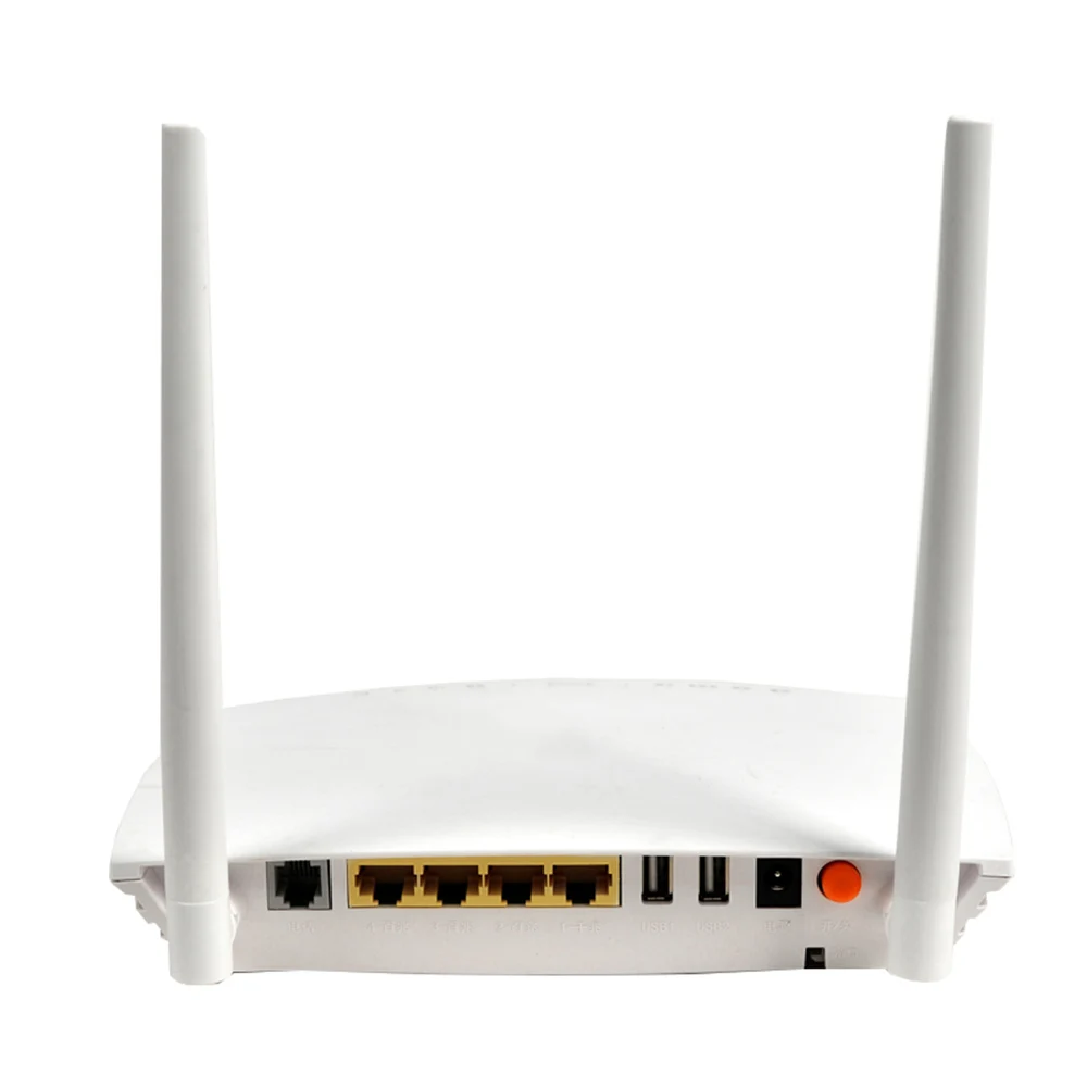 Imagem -03 - Gpon Onu Gpon Onu Ftth Dual Band 1ge Mais 3fe Mais Potes Mais 2usb Mais 2.4g 5g Mais Wifi Original Novo