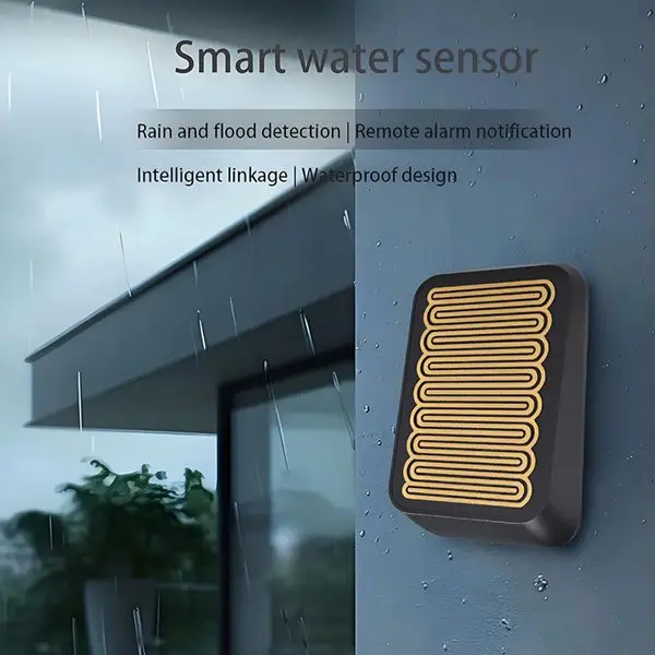 N12R HOT eWelink Zigbee Smart Rain Sensor for Outdoor Wireless Rain Detection Waterproof, Zigbee Hub Required,Linkage Control
