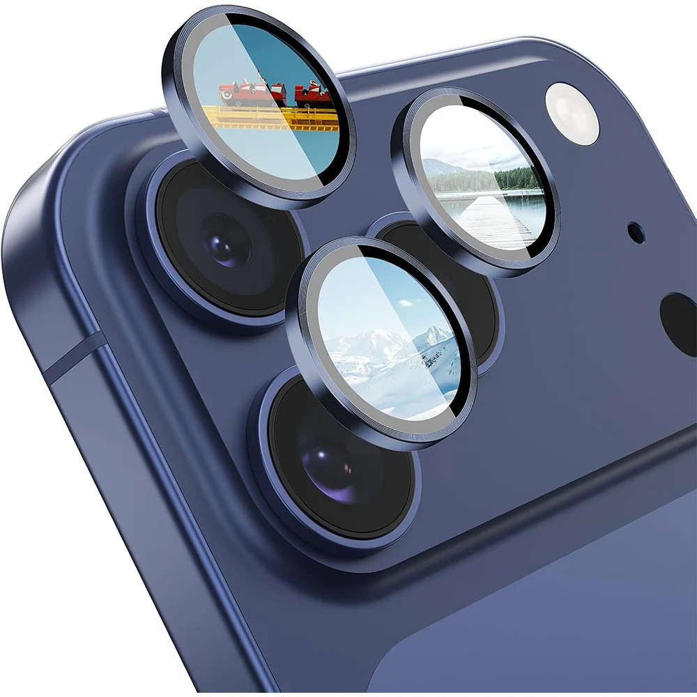 Tempered Glass Camera Lens Screen Protector for iPhone 17 Pro Max Air 16 Plus 15 14 13 Mini 12 11 17Pro iPhone17 Protection Film