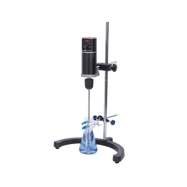 LC-ES-120SH Cantilevered Constant Speed Electric Stirrer Laboratory Mixer Small High-speed Precision Mechanical Mixer.