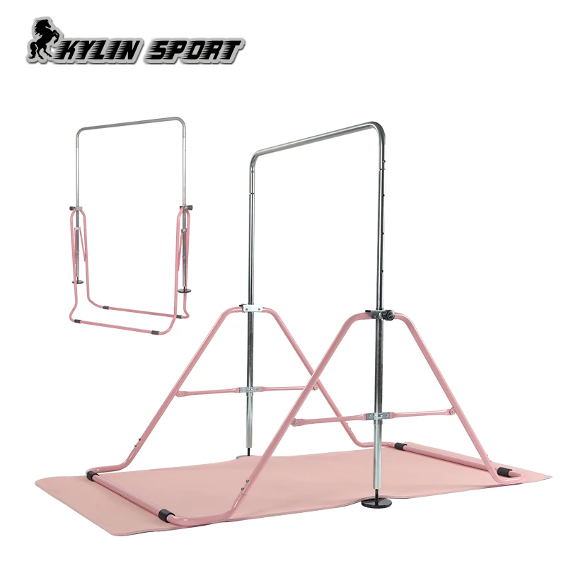 

2023 New Design Equipment Folding Adjustable Junior Training Gymnastics Horizontal Bar at Home for Kids Children