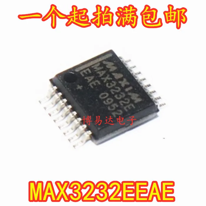 Free shipping   MAX3232EEAE MAX3232E SSOP-16     10PCS