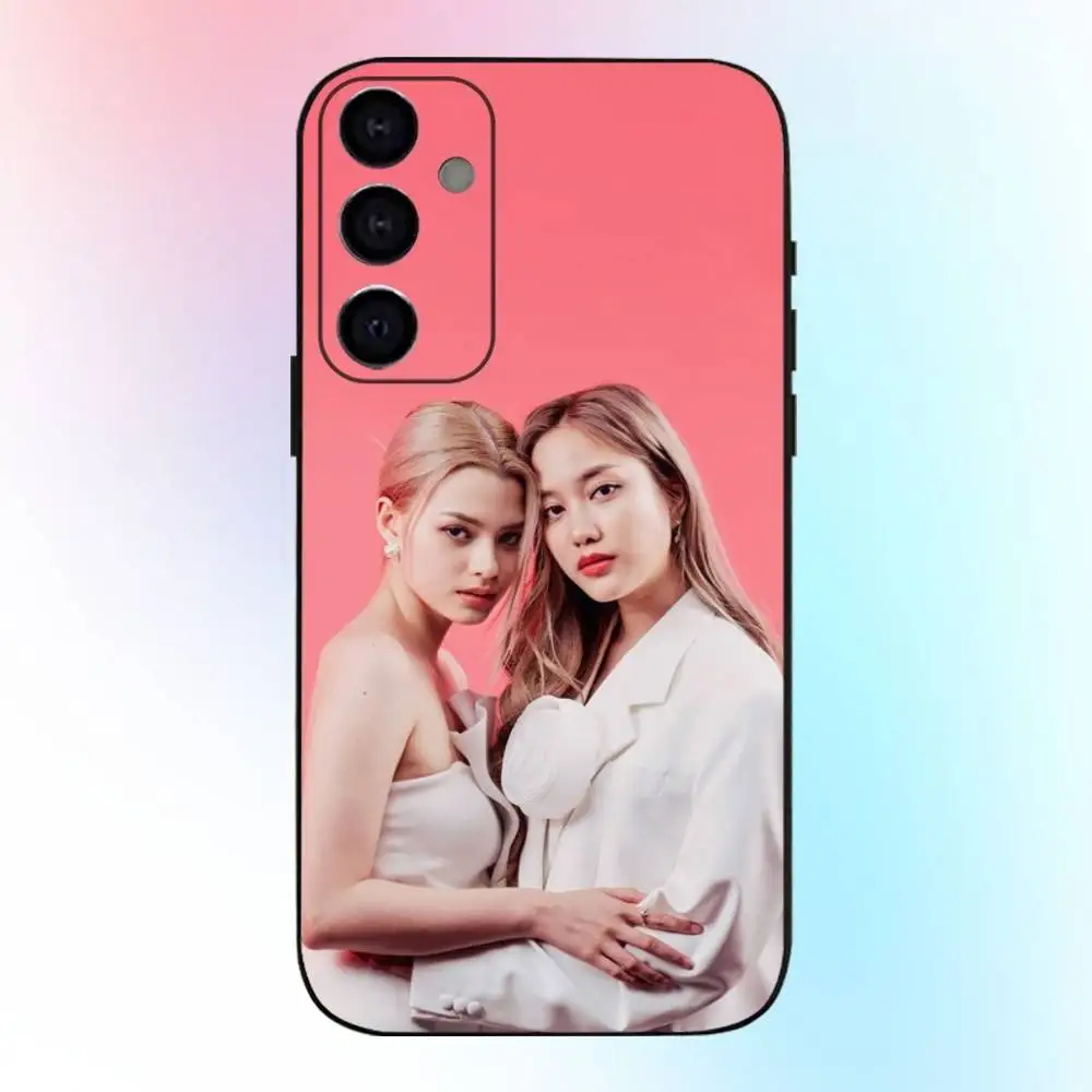 Funda de teléfono Pink Theory F-Freen B-BECKY para Samsung Galaxy A73,A72,A71,A70,A53,A52,A51, otras fundas negras suaves