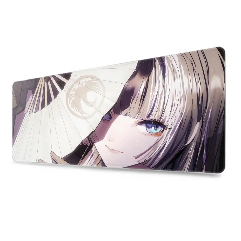 Virtual Idol Rubber Mouse Mat Vtuber Juufuutei Raden Anime Large HD Priting PlayMat Office Game Creative Desk Gaming Mat