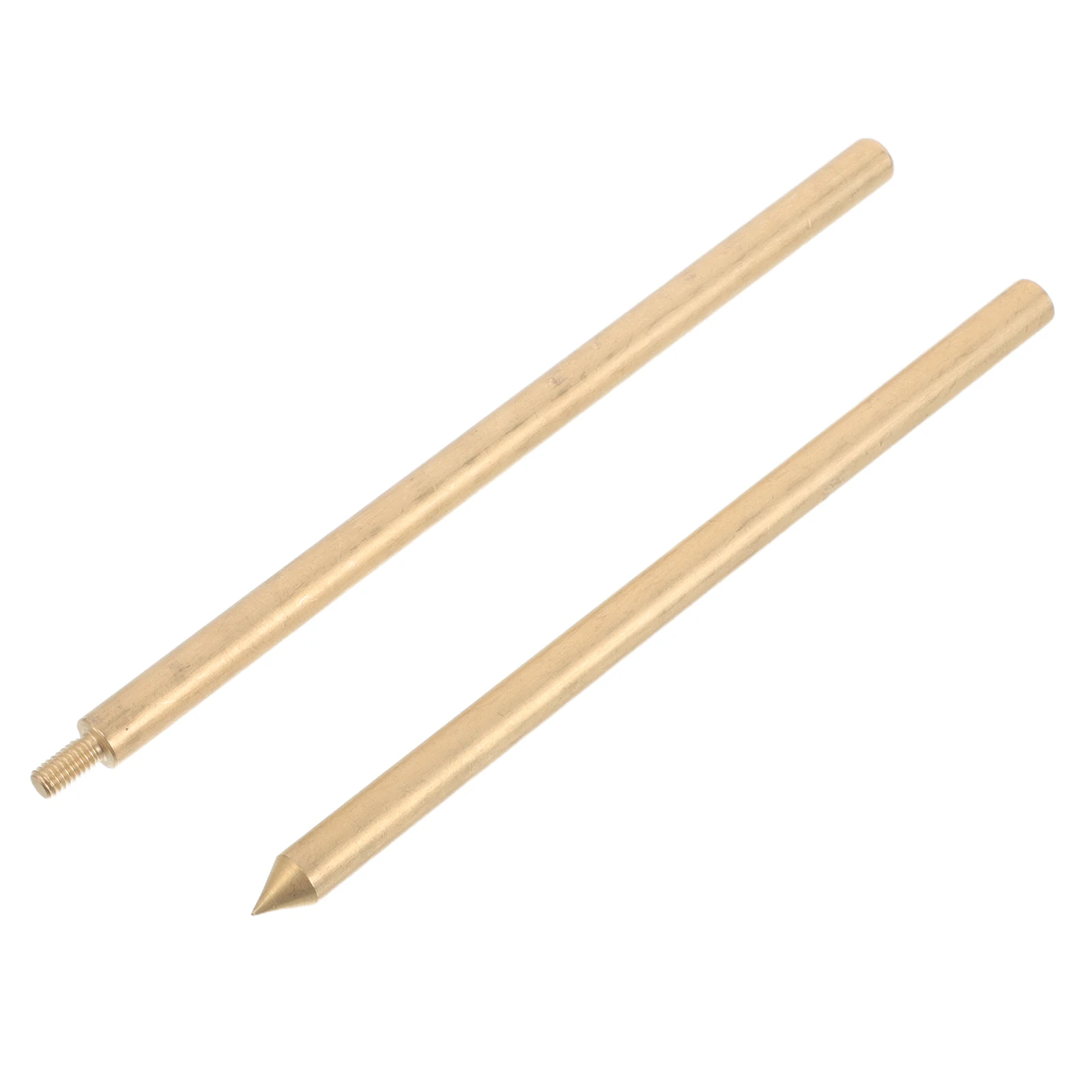 

Portable Copper Ground Rod 8Mmx300Mm Galvanized Brass Grounding Rod For Electric Fences Outdoor Use Strike Protection Antennas