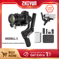 ZHIYUN Weebill S Handheld Camera Gimbal Stabilizer for DSLR Mirrorless Sony A7M3 A7III A7R3 Nikon Z6 Z7 Panasonic GH5s Canon