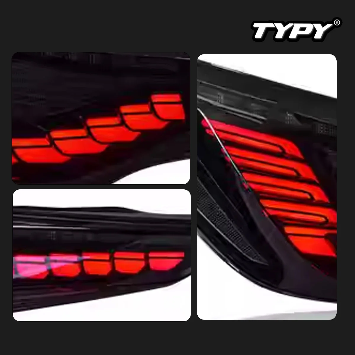 

TYPY Car Tail Lights For BMW 4 Series M4 G22 2020-2023 LED Car Tail Lamps Daytime Running Lights Dynamic Turn Signals